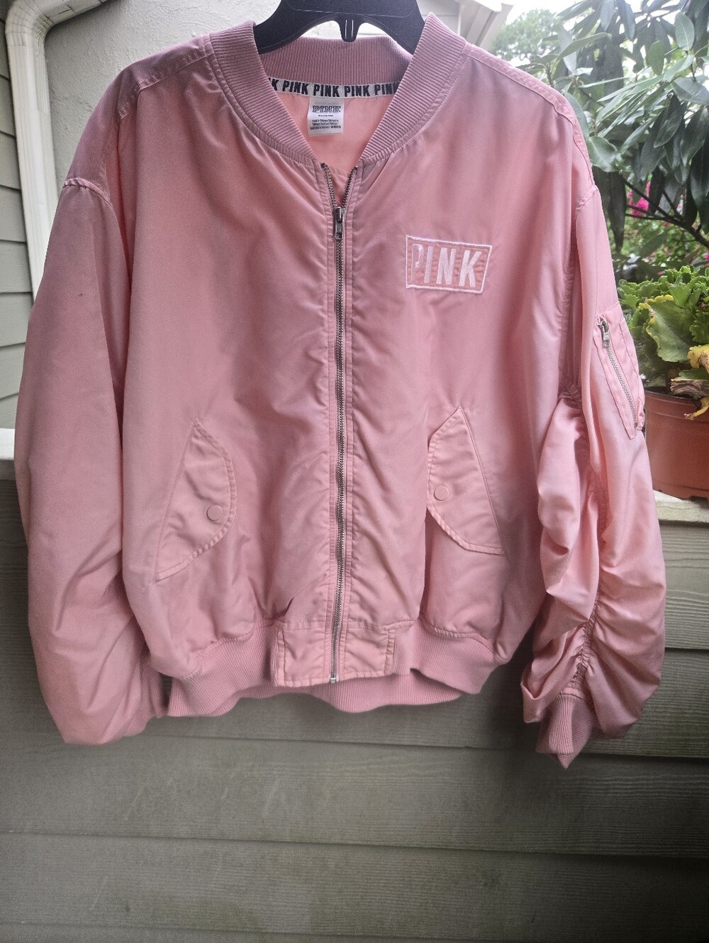 GUC Victoria's Secret PINK Lightweight Bomber Jacket Size M